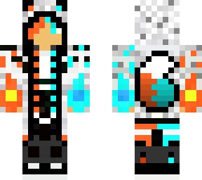 magic red/blue wolf assasin