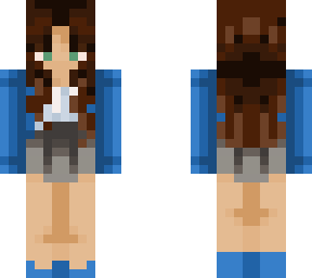 asuna - simple outfit (blue)