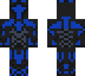 blue knight cyborg