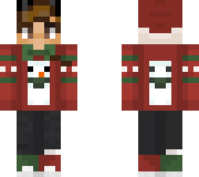 christmas skin edit