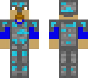 diamond ore armor with guy