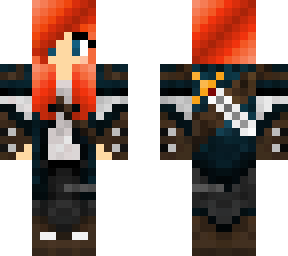 female laurence skin (red head)