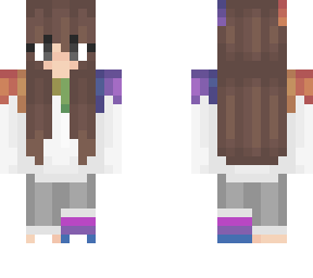rainbow girl