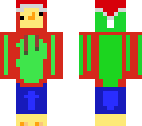 redo of new costom christmas duck