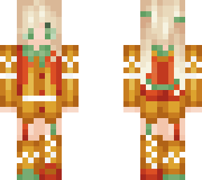 skinmas day 20 - gingerbread man/woman