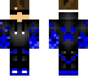 blue creeper boy with sun glasses