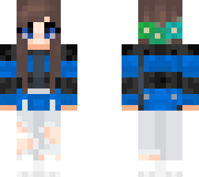 blue girl