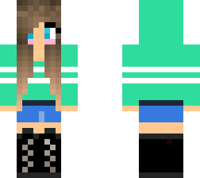 blue girl hoodie reupload