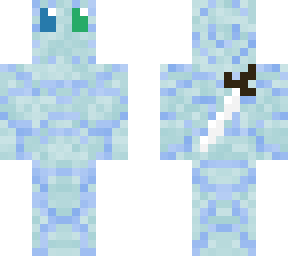 blue/green warrior