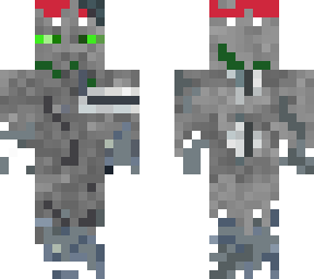 demised phantom with christmas hat
