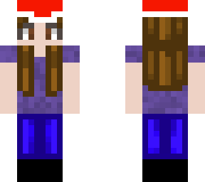 girl 4 with christmas hat
