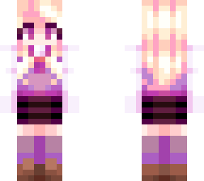 Kaede Akamatsu Ii Drv3 Minecraft Skin