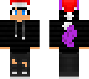santa werewolf purple
