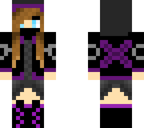 spy girl (purple and black)