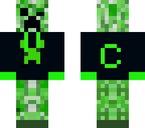 the official creepercraft skin