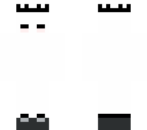 white and black