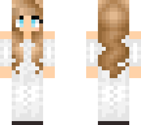 girl with white dress