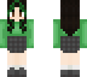 green bangs