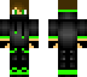 green hoddie
