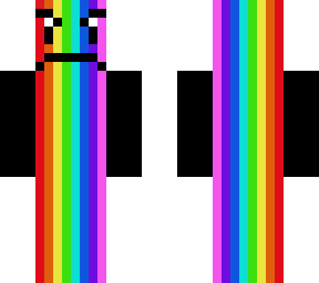 mad rainbow guy