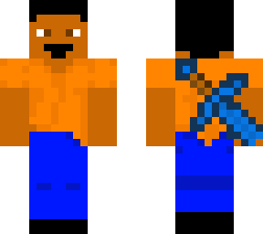 me with sword on my back