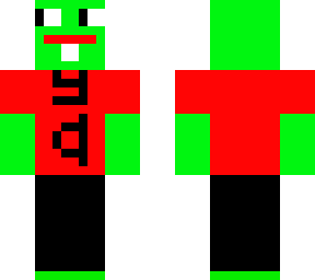 my fake minecraft skin