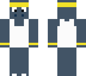 Retro Fitness Hippo Minecraft Skin
