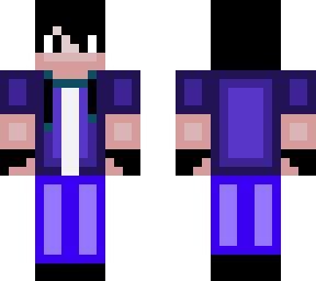 skin blue jacket
