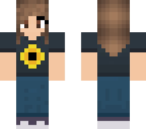 teen sunflower girl