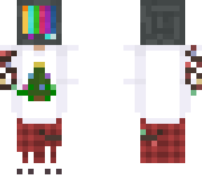tv head christmas