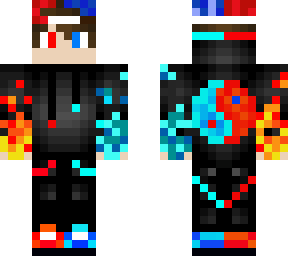 water and fire man