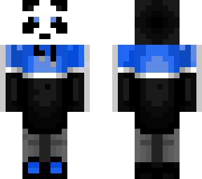 blue panda