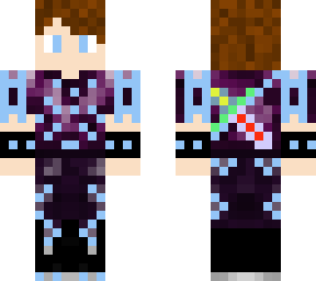 cool boy with sword