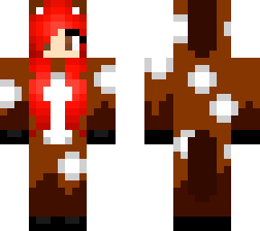 edited girl in horse onesie
