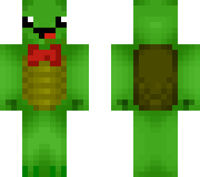 fancy turtle red bowtie