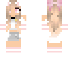 fixed, pastel cat girl