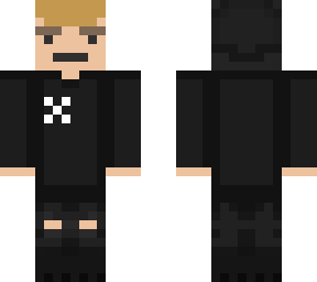 gothic blonde person