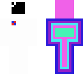 neon astronaut