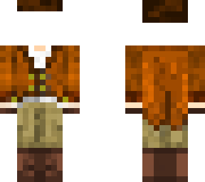 orange rider outfit