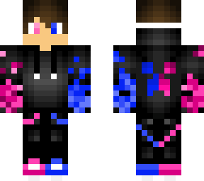 pink blue fire boy