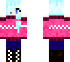 pink sweater chloe