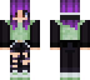 purple hair