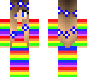 rainbow girl