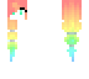 rainbow hair base