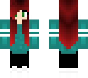 sporty red-head