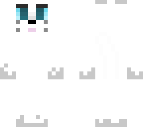 white and gray scottish fold cat (simple)