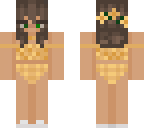 yellow summer bathing suit