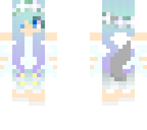 blue wolf girl