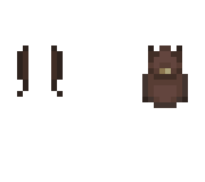 brown backpack (add on)