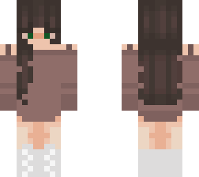 brown nightgown